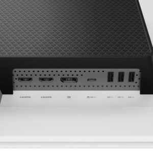 מסך מחשב גיימינג Lenovo Legion Pro 27UD-10 - תקריב יציאות חיבור