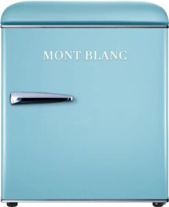 מקרר מיני רטרו Mont Blanc MBR-90DF כחול