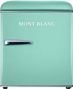 מקרר מיני רטרו Mont Blanc MBR-90DF פיסטוק