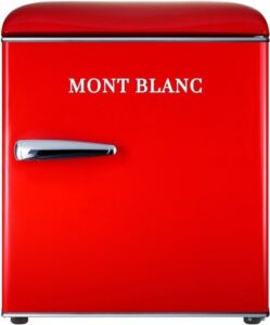 מקרר מיני רטרו Mont Blanc MBR-90DF אדום