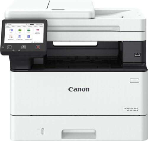 מדפסת לייזר משולבת שחור לבן Canon i-SENSYS MF465dw II - תמונה 1