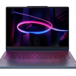 Lenovo Yoga 9 2-in-1 14IPH11 - מבט קדמי על המחשב פתוח עם מסך OLED
