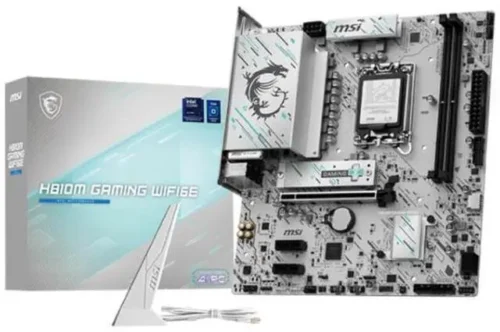 לוח אם MSI H810M GAMING WIFI6E - קופסה ולוח