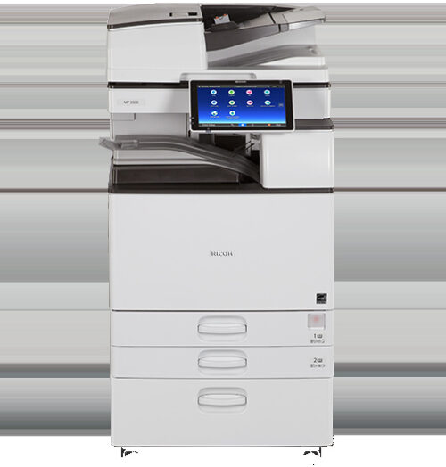 מכונת צילום משולבת מחודשת שחור לבן RICOH MP3055SP