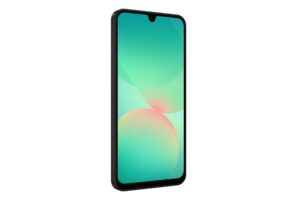 Samsung Galaxy A26 5G שחור - מבט קדמי בזווית