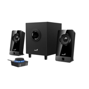 מערכת רמקולים Genius SW-2.1 300X בשילוב עץ - 10W