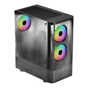 מארז מחשב GAMDIAS TALOS E3 CG - Mid Tower זכוכית מעוקלת