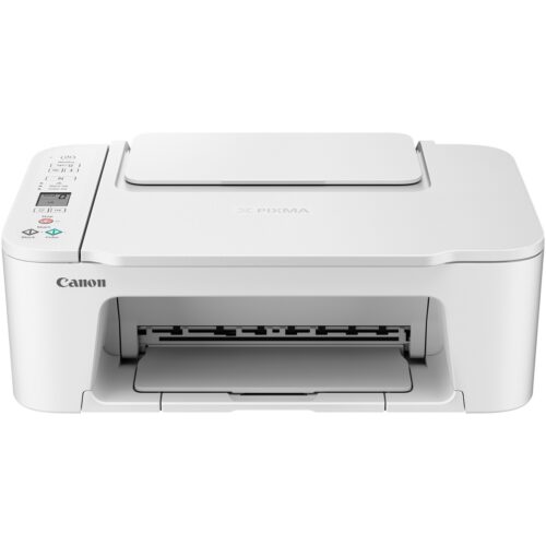 מדפסת הזרקת דיו משולבת אלחוטית Canon PIXMA TS3751i - לבן