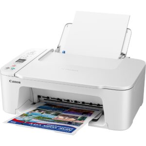 מדפסת הזרקת דיו משולבת אלחוטית Canon PIXMA TS3751i - לבן