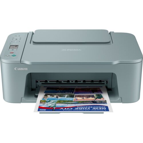 מדפסת הזרקת דיו משולבת אלחוטית Canon PIXMA TS3752i - כחול