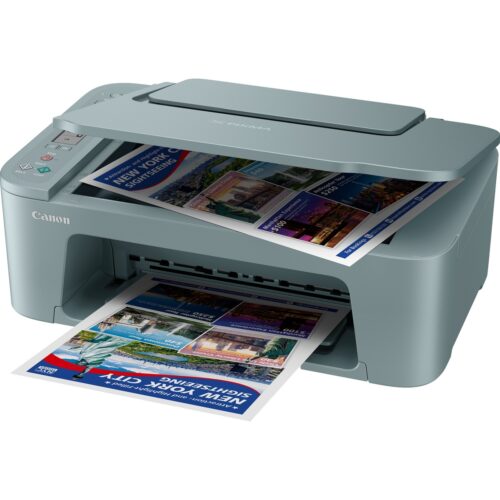 מדפסת הזרקת דיו משולבת אלחוטית Canon PIXMA TS3752i - כחול