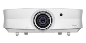 מקרן לייזר Optoma UHZ68LV לבן - מבט קדמי