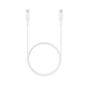 כבל נתונים מקורי Samsung Type-C ל-Type-C 1 מטר - לבן