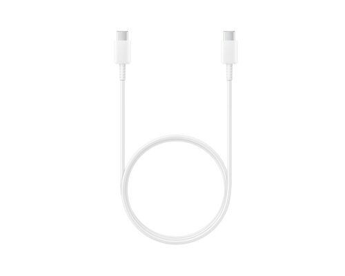 כבל נתונים מקורי Samsung Type-C ל-Type-C 1 מטר - לבן