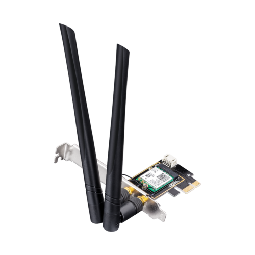 CUDY WE3000 AX3000 Wi-Fi 6 PCI-E Adapter - angle