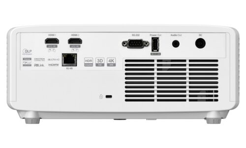 מקרן לייזר Optoma ZK450 - פאנל חיבורים