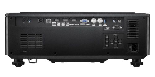 מקרן לייזר Optoma ZU820TST - פאנל חיבורים