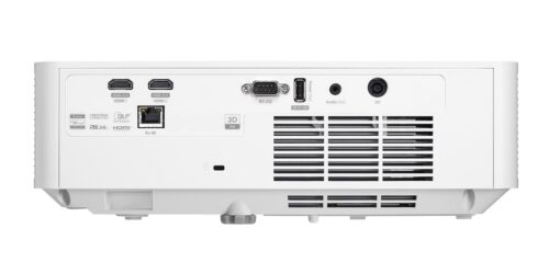 מקרן לייזר Optoma ZW410UST - פאנל חיבורים